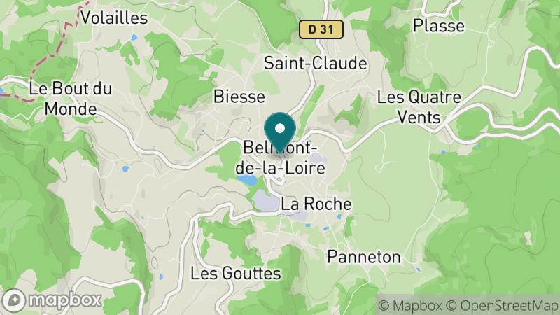 Carte - Belmont De La Loire