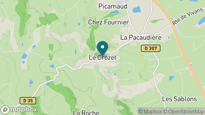 Carte - Le Crozet