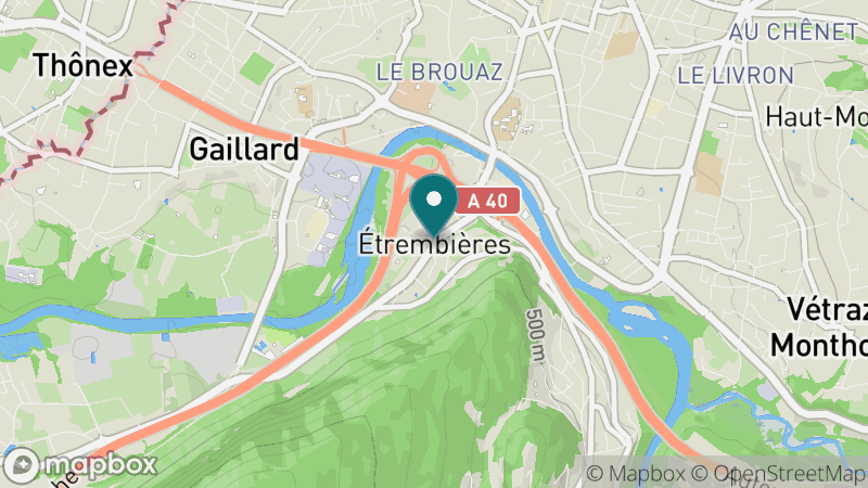 Carte - Étrembières