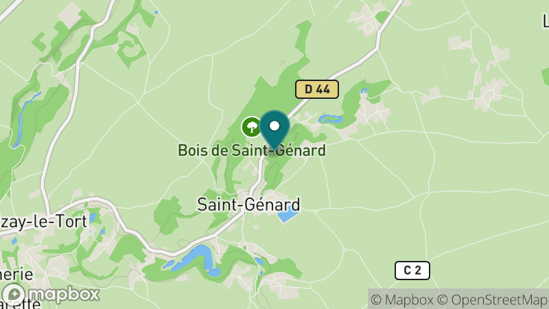 Carte - Saint Genard