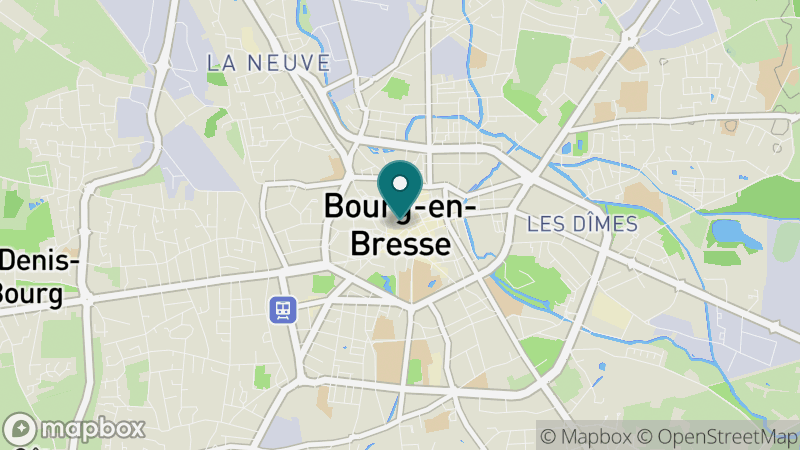 Carte - Bourg En Bresse