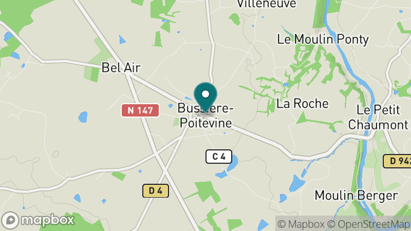 Carte - Bussiere Poitevine