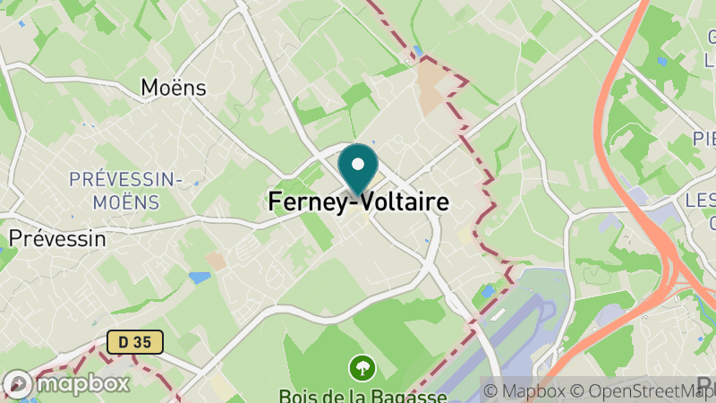 Carte - Ferney Voltaire
