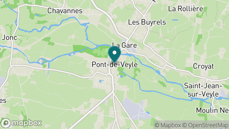 Carte - Pont-de-Veyle