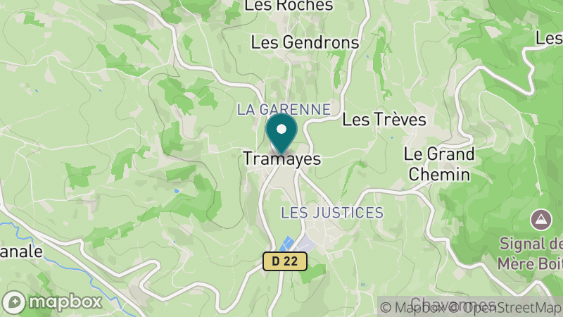 Carte - Tramayes