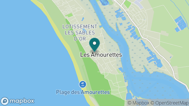 Carte - L'aiguillon La Presqu'ile