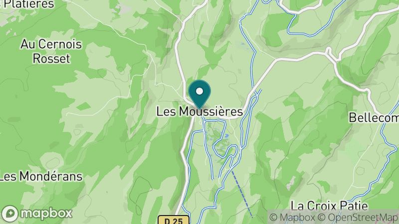 Carte - Les Moussieres