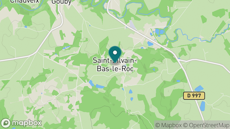 Carte - Saint Silvain Bas Le Roc