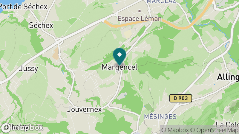 Carte - Margencel