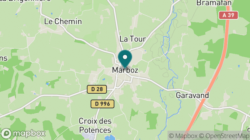 Carte - Marboz