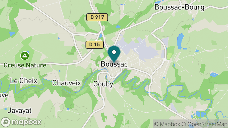 Carte - Boussac