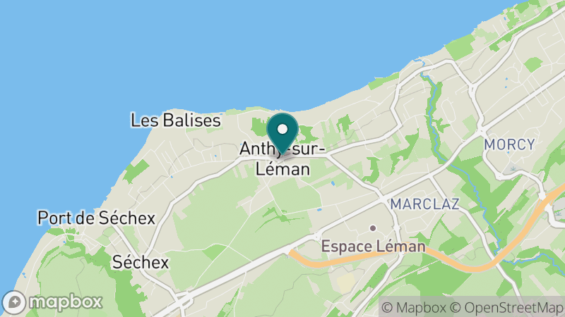 Carte - Anthy Sur Leman