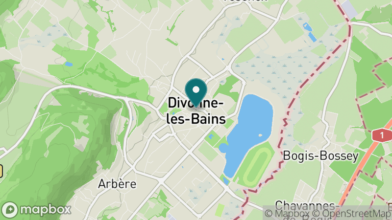 Carte - Divonne-les-bains