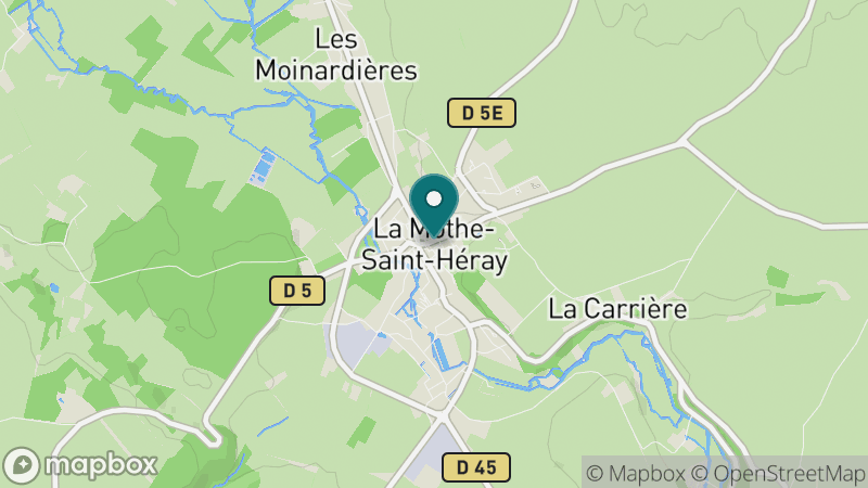 Carte - La Mothe Saint Heray