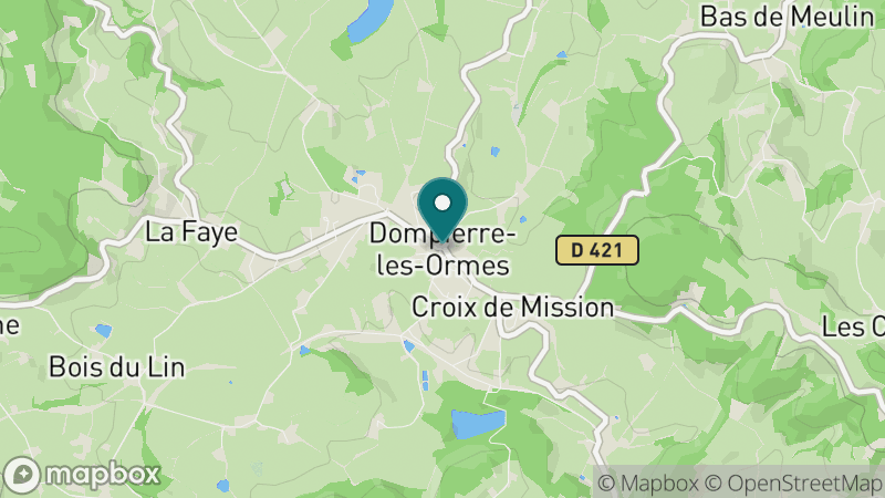 Carte - Dompierre Les Ormes