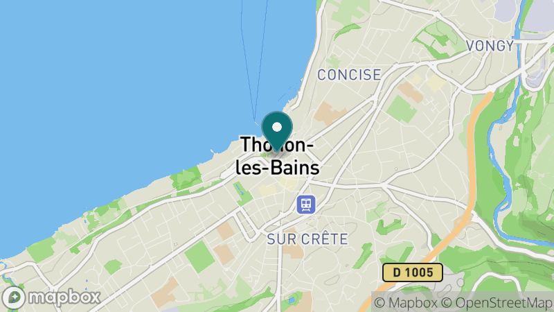 Carte - Thonon Les Bains