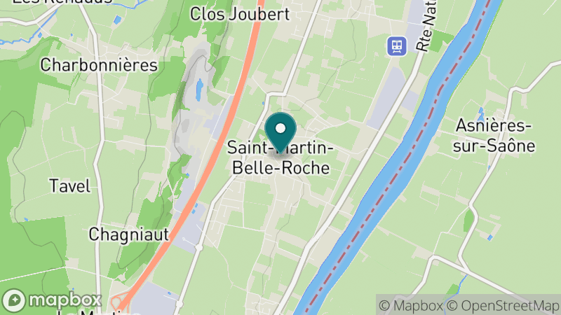 Carte - Saint Martin Belle Roche