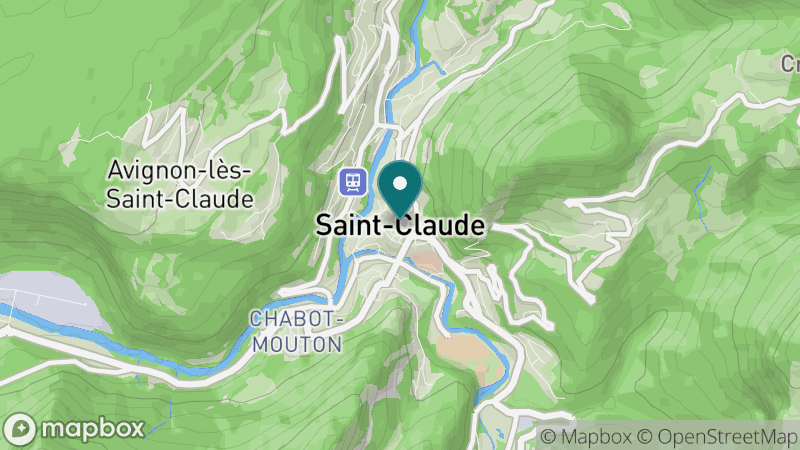 Carte - Saint Claude