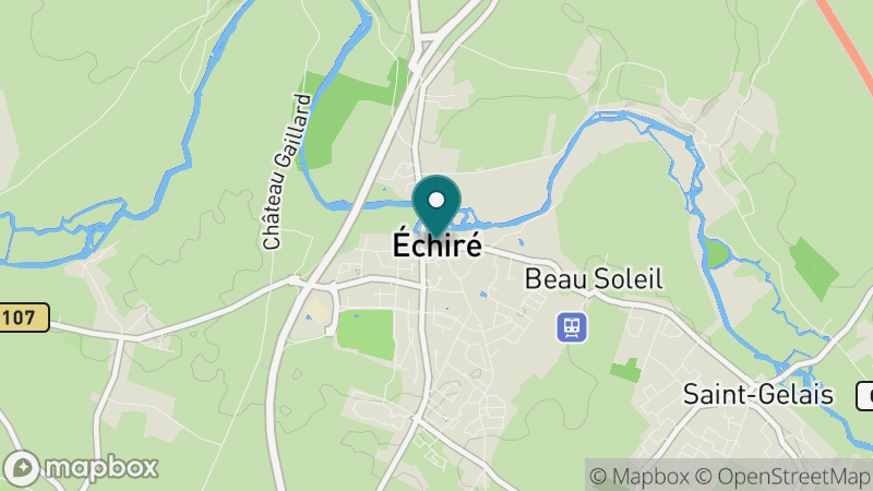 Carte - Echire