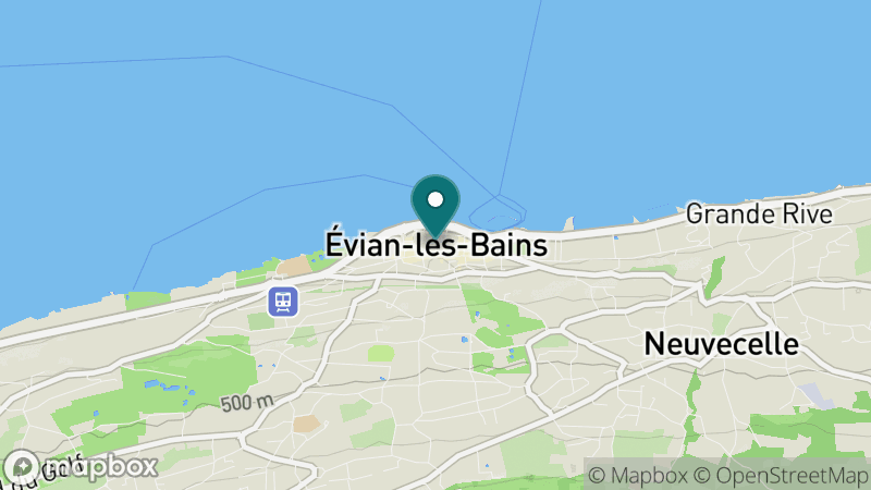 Carte - Evian Les Bains