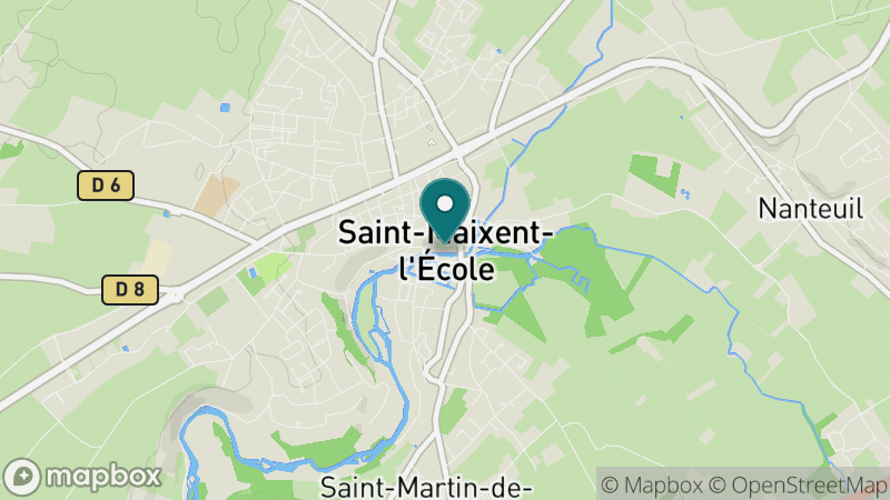 Carte - Saint Maixent L'ecole
