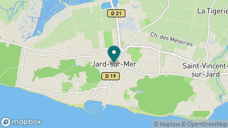 Carte - Jard Sur Mer