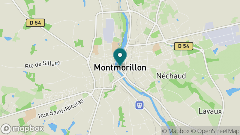 Carte - Montmorillon