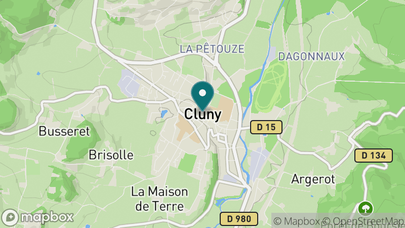 Carte - Cluny