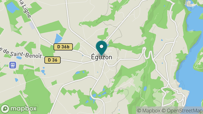 Carte - Eguzon Chantome