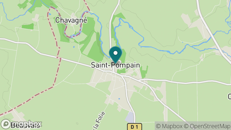 Carte - Saint Pompain