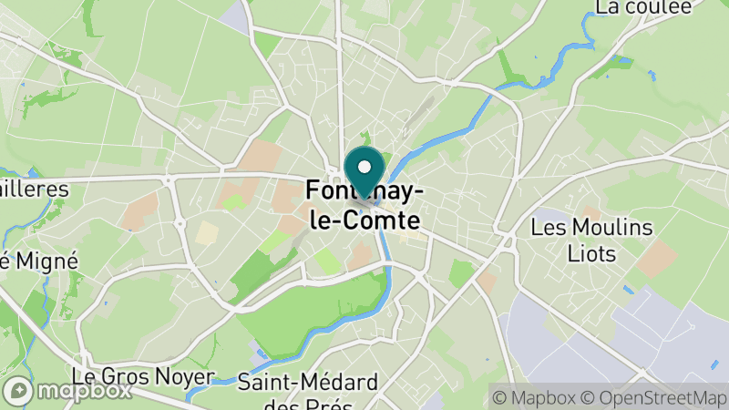 Carte - Fontenay Le Comte