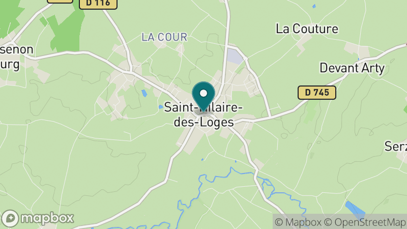 Carte - Saint Hilaire Des Loges