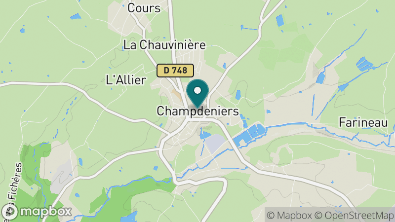 Carte - Champdeniers Saint Denis