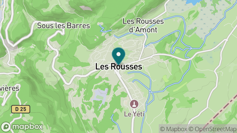 Carte - Les Rousses