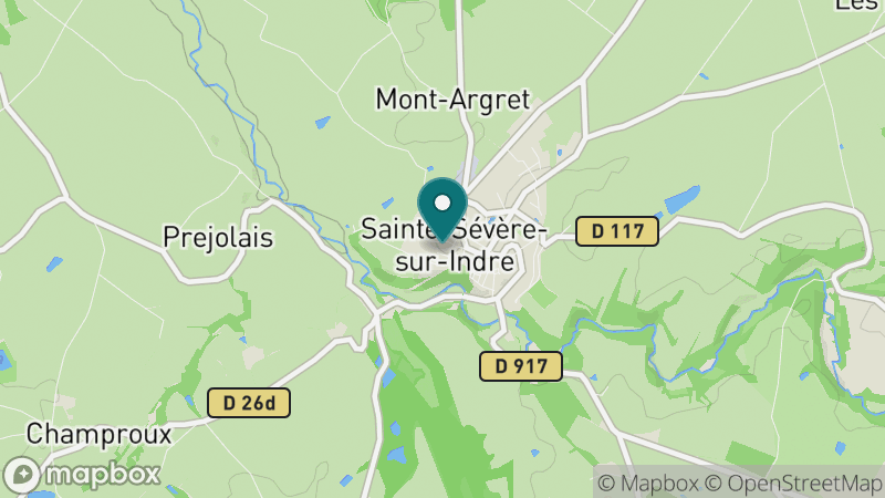 Carte - Sainte Severe Sur Indre