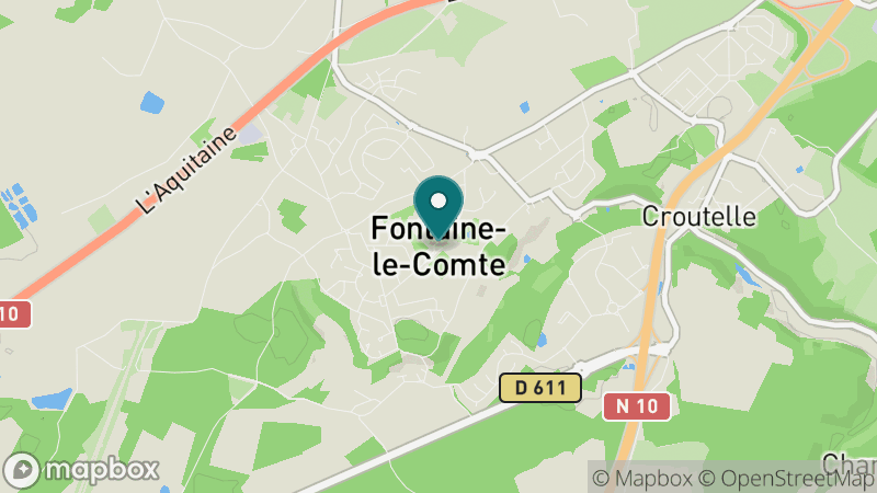 Carte - Fontaine Le Comte