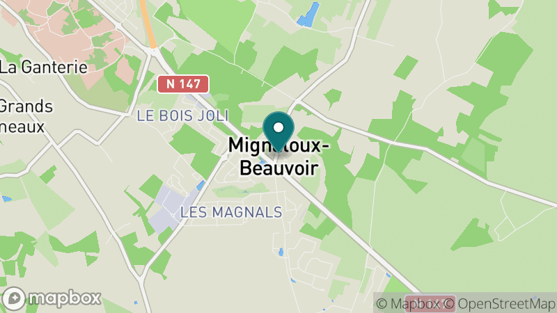 Carte - Mignaloux Beauvoir