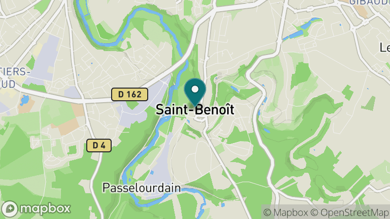 Carte - Saint-benoît