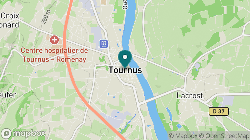 Carte - Tournus