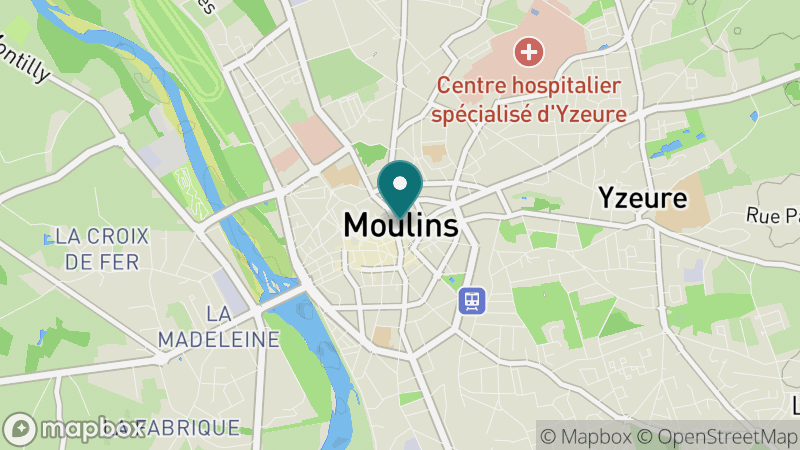 Carte - Moulins
