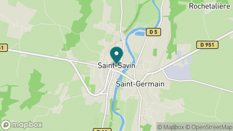 Carte - Saint Savin