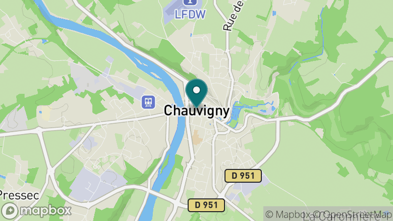 Carte - Chauvigny