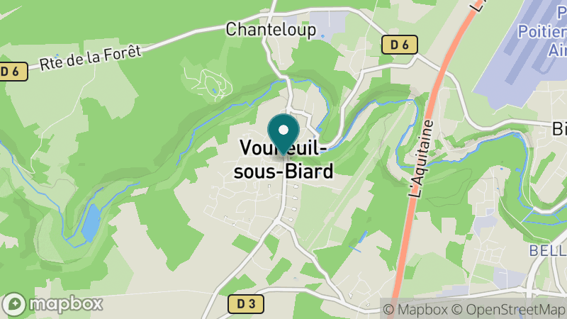 Carte - Vouneuil-sous-Biard