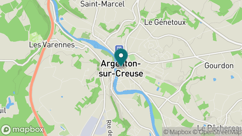 Carte - Argenton Sur Creuse