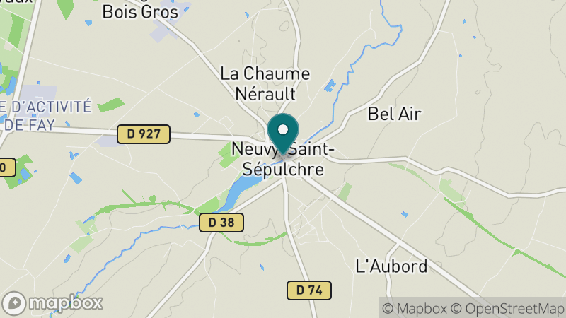 Carte - Neuvy Saint Sepulchre