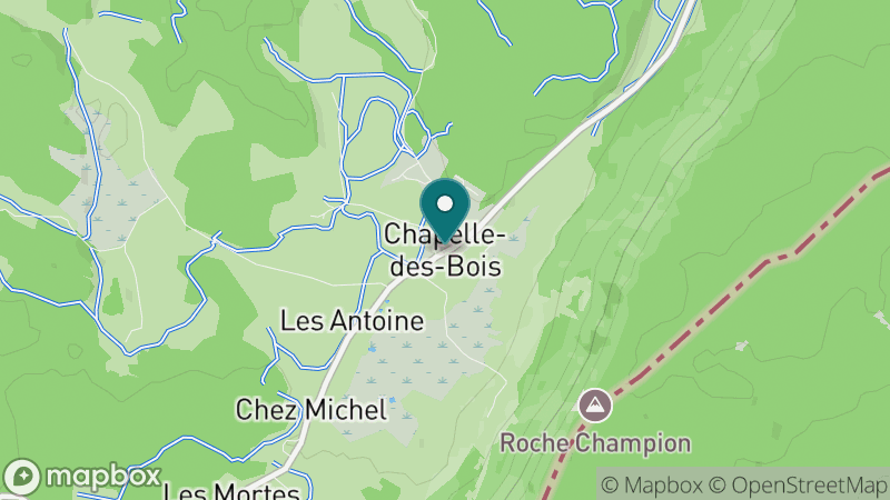 Carte - Chapelle Des Bois