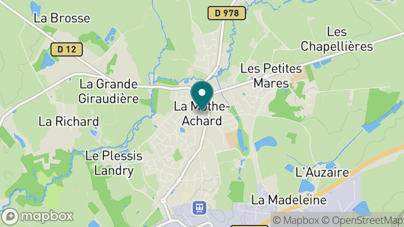 Carte - La Mothe Achard