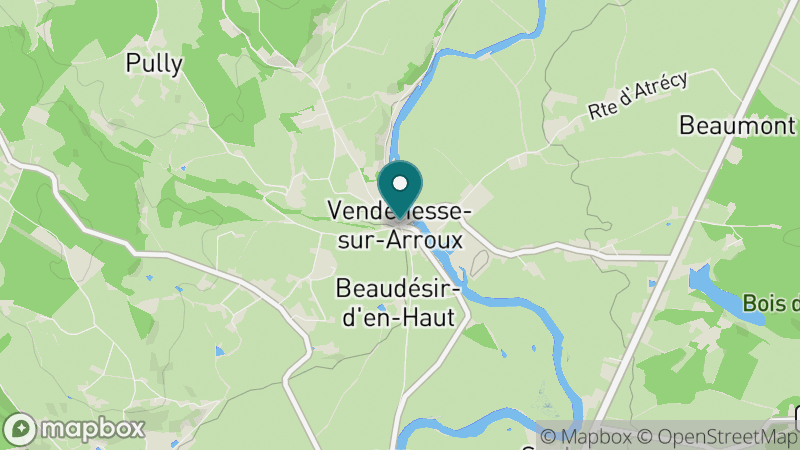 Carte - Vendenesse Sur Arroux