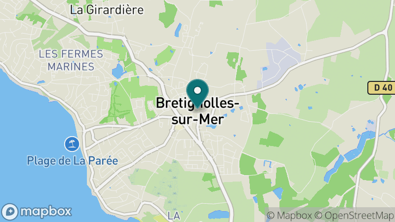 Carte - Bretignolles Sur Mer