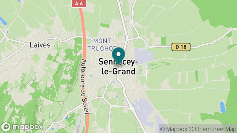 Carte - Sennecey Le Grand